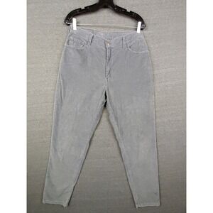Levis‎ Womens Pants 12 Gray Corduroy Vintage USA Made Y2K 90s VTG Classic Street